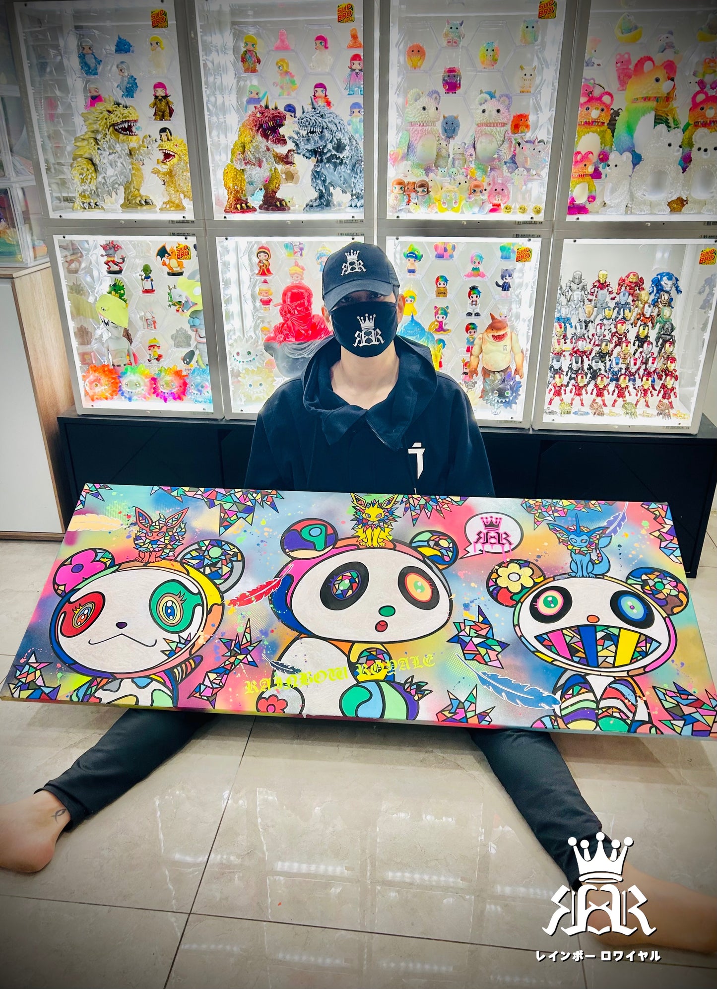 PANDA MADNESS RAINBOW