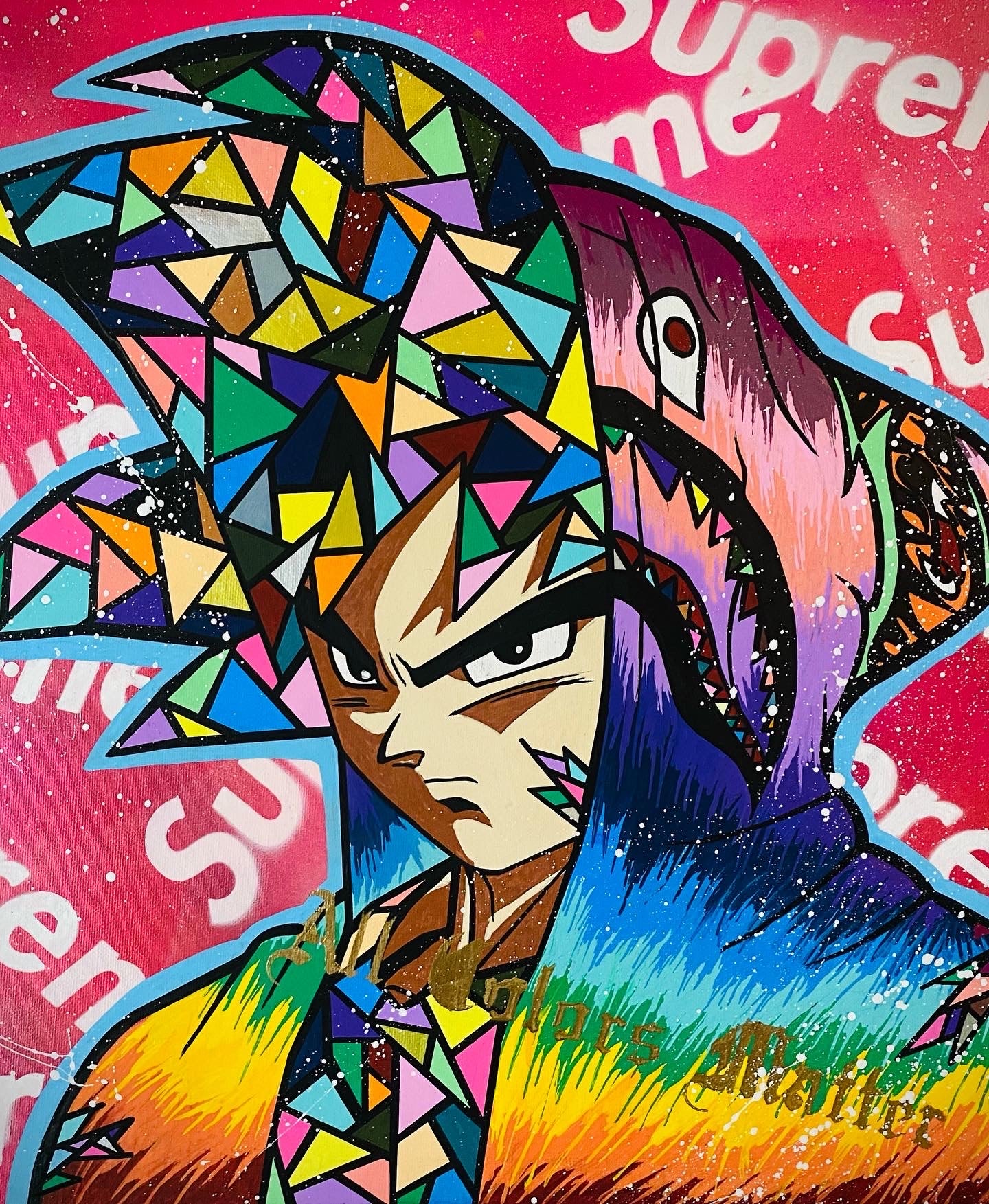 (SOLD OUT) Street Saiyan Rainbow