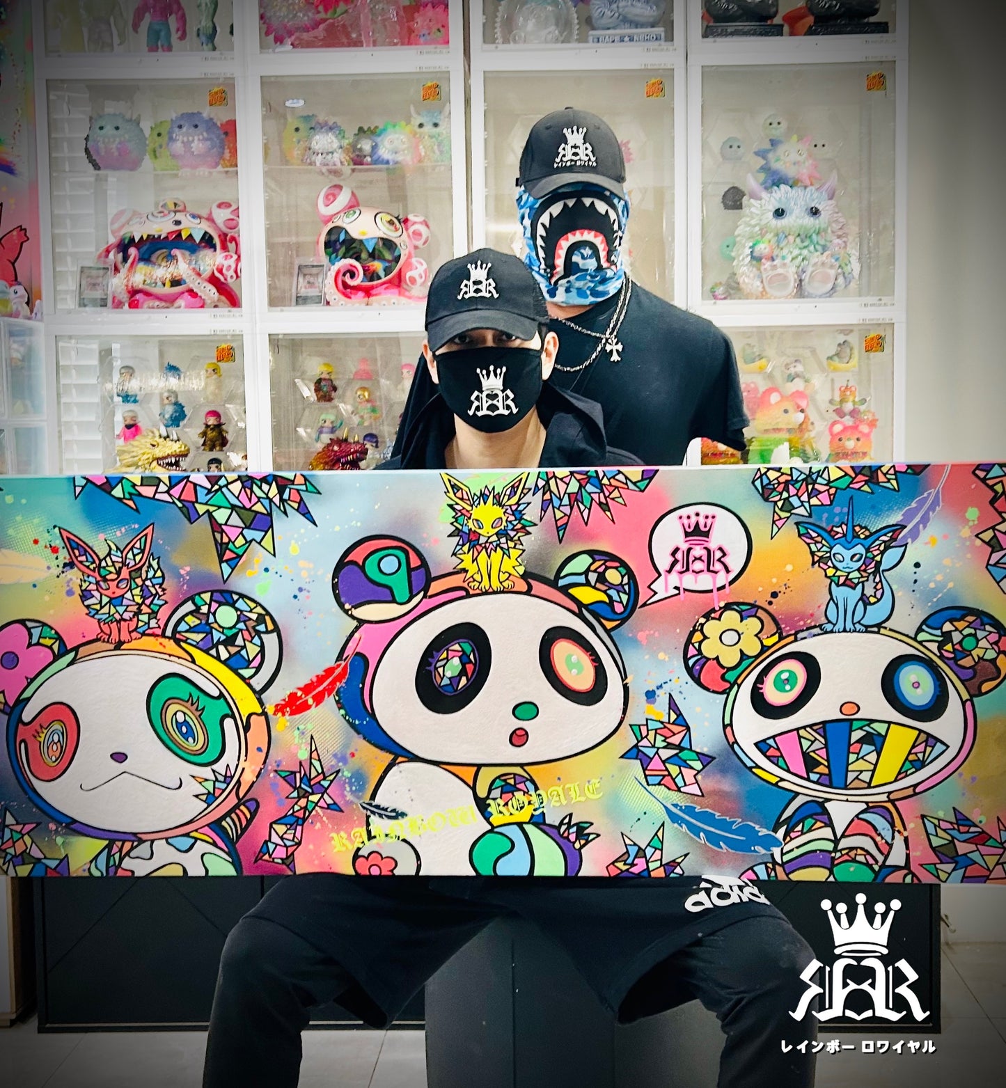 PANDA MADNESS RAINBOW