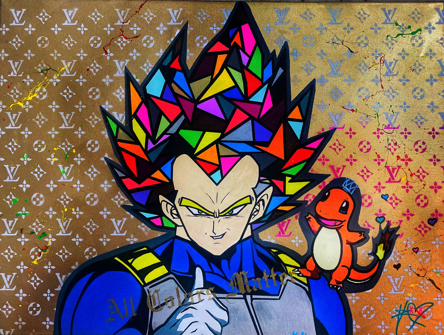 (SOLD OUT)SAIYAN PRINCE RAINBOW