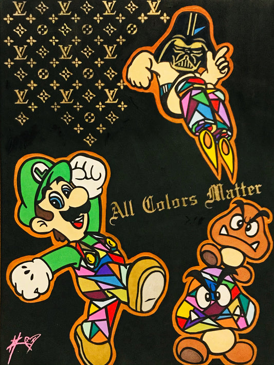 (SOLD OUT)Luigi Bling Rainbow