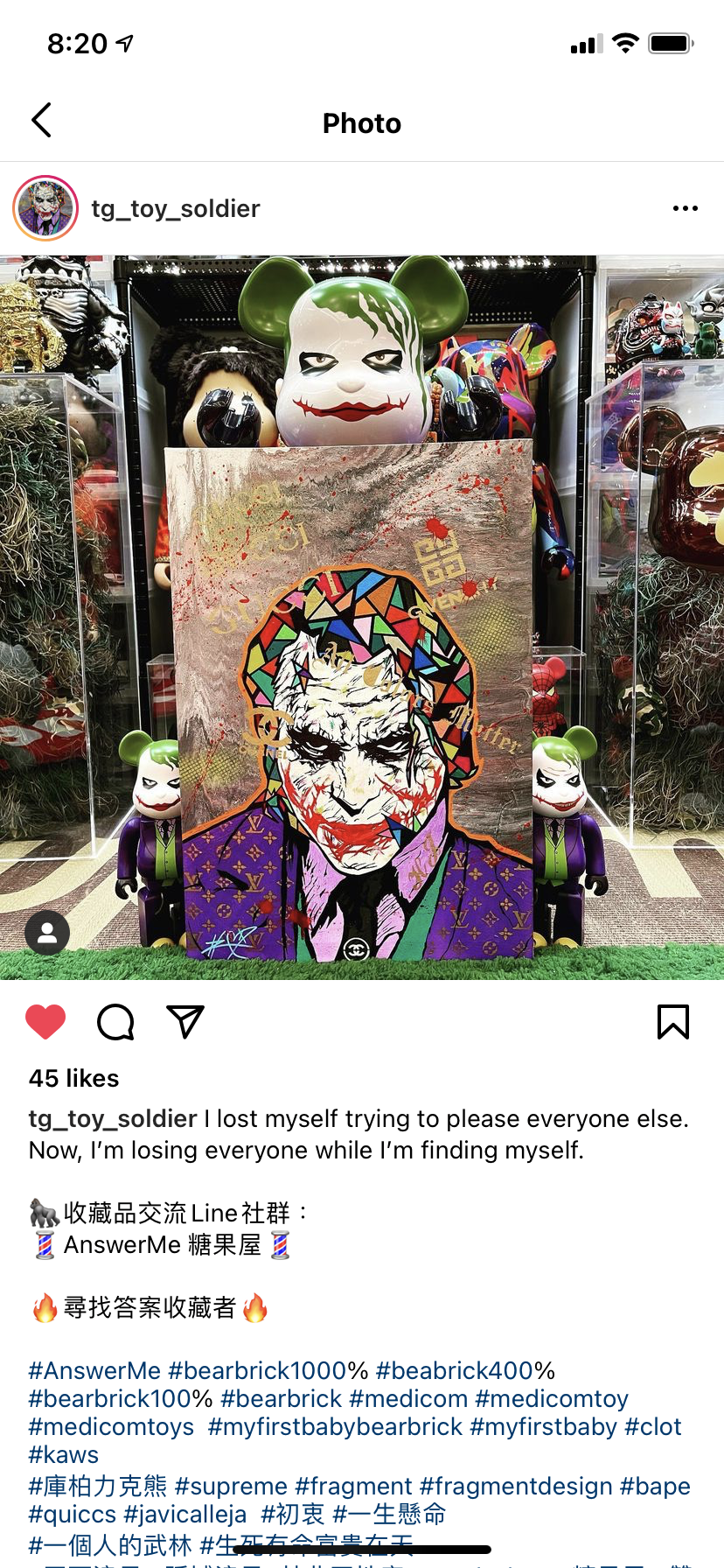 THE JOKER RAINBOW