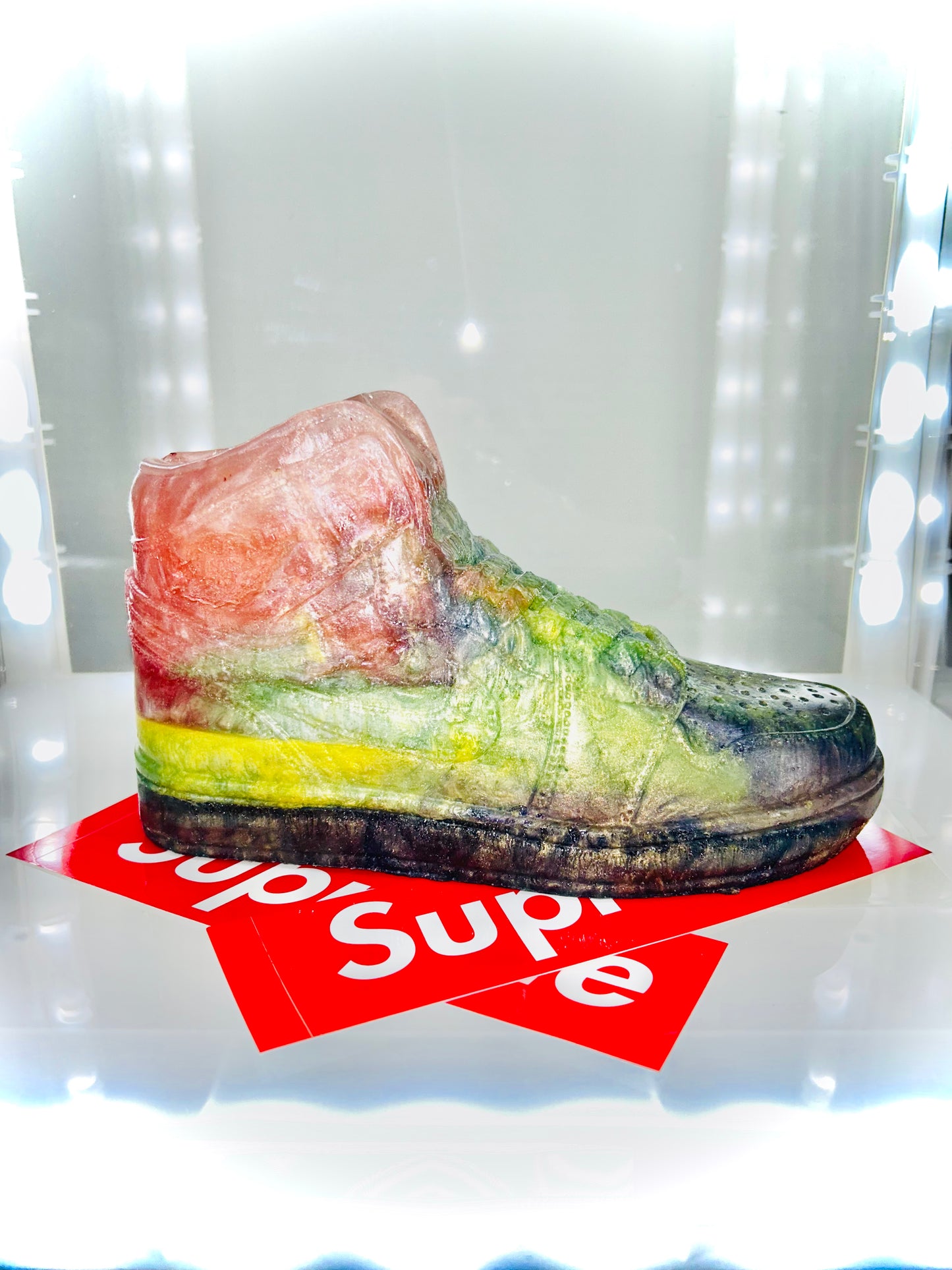 (SOLD OUT)Galaxy Rainbow AJ1 Sculpture