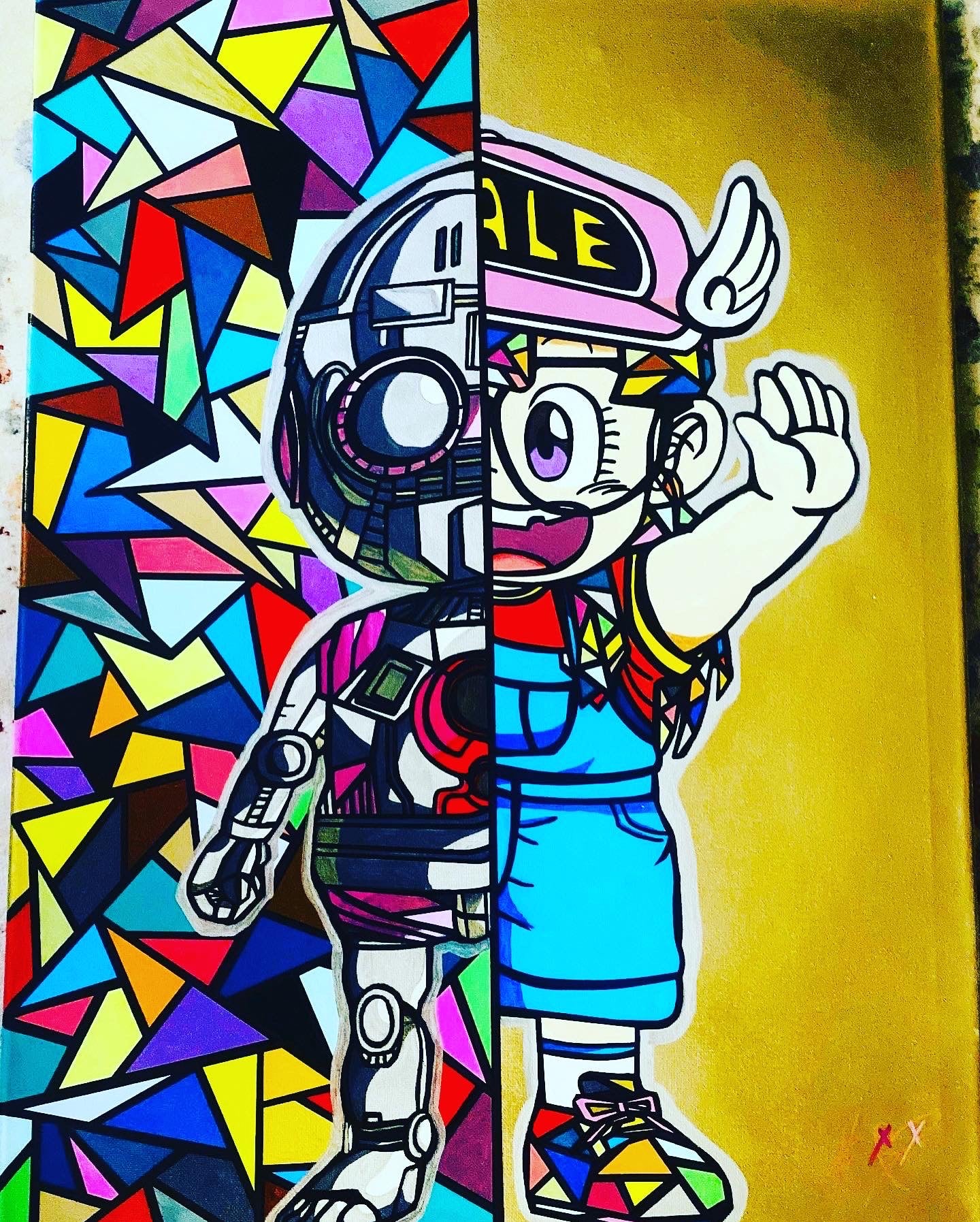 ROBOT GIRL RAINBOW