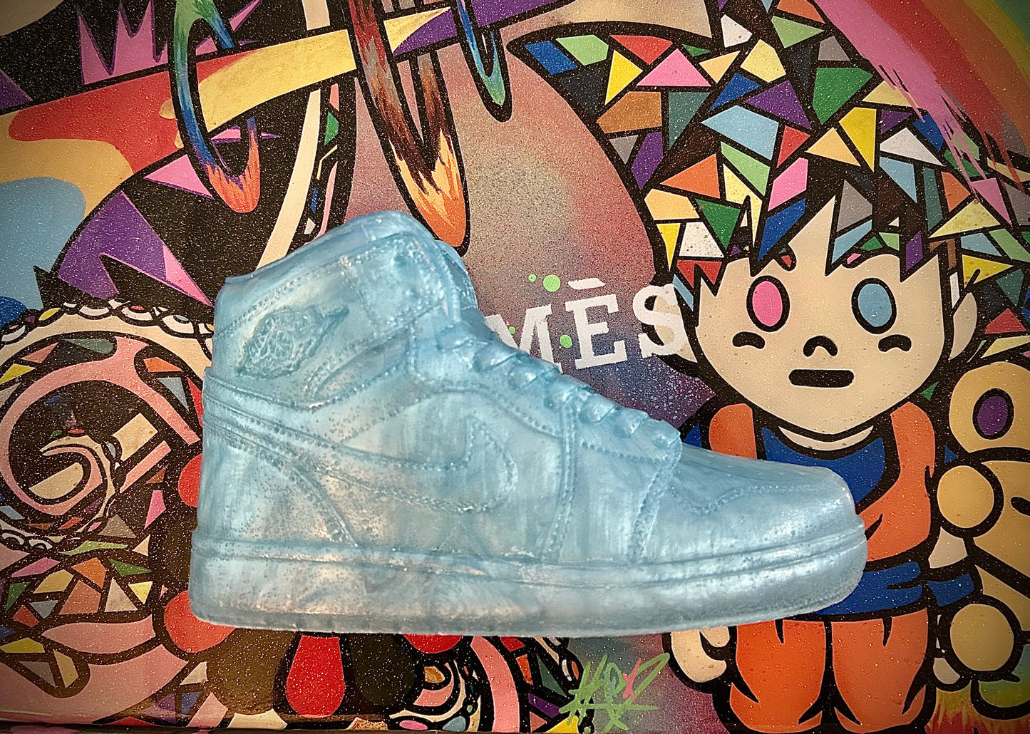 (SOLD OUT)Sapphire Blue AJ1 Sculpture