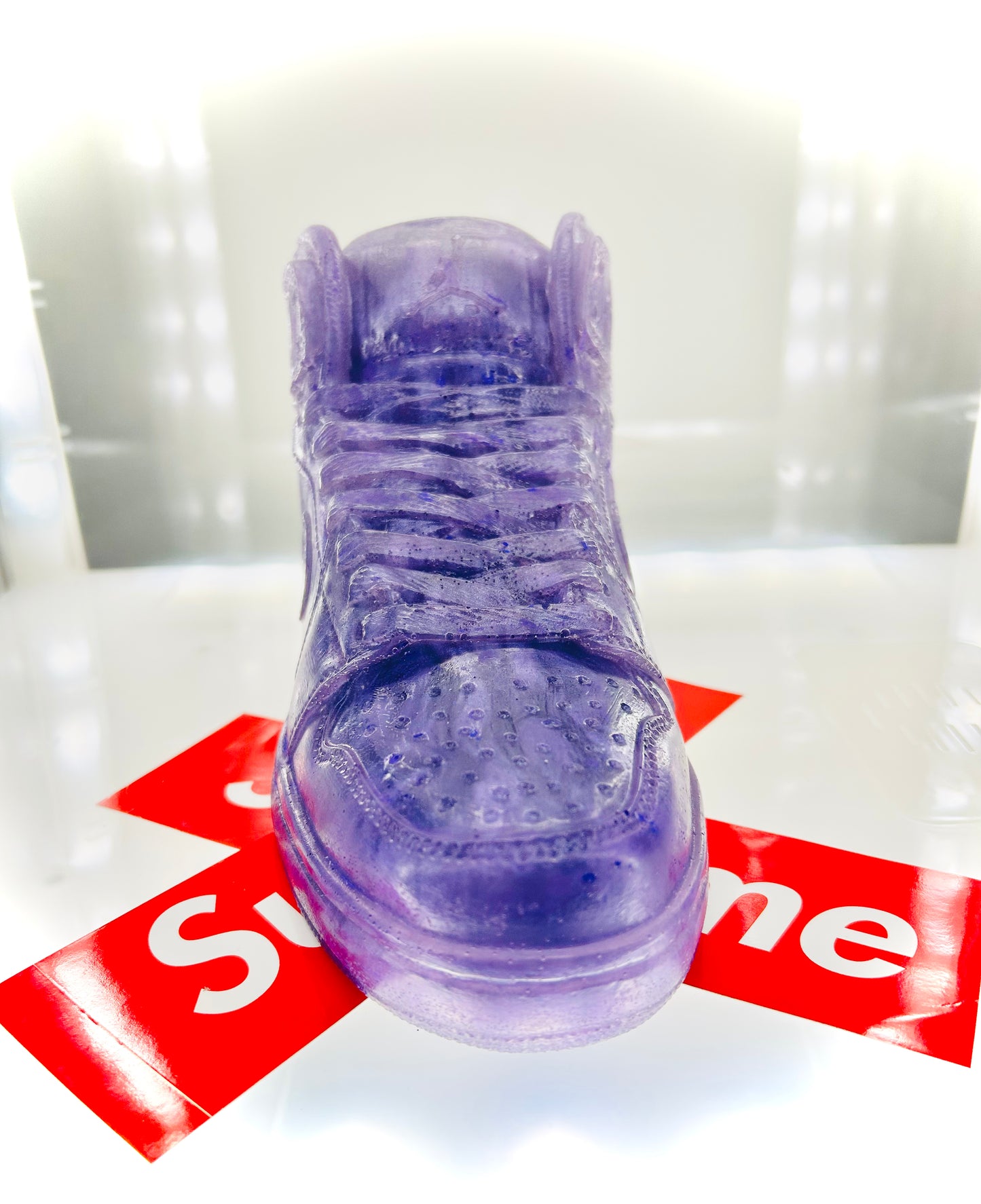 (SOLD OUT)Amethyst Purple AJ1 Sculpture