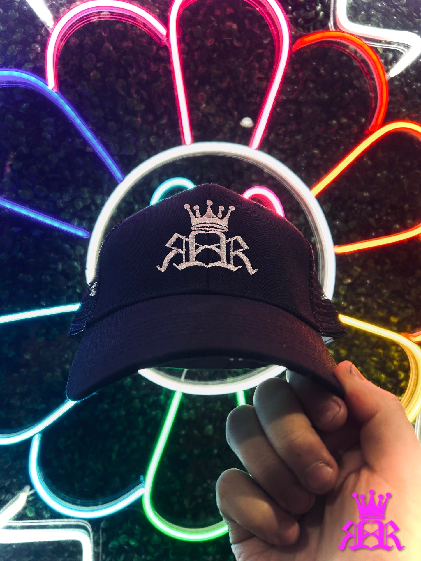 (SOLD OUT) Rainbow Royale Trucker Hat (1st Gen)