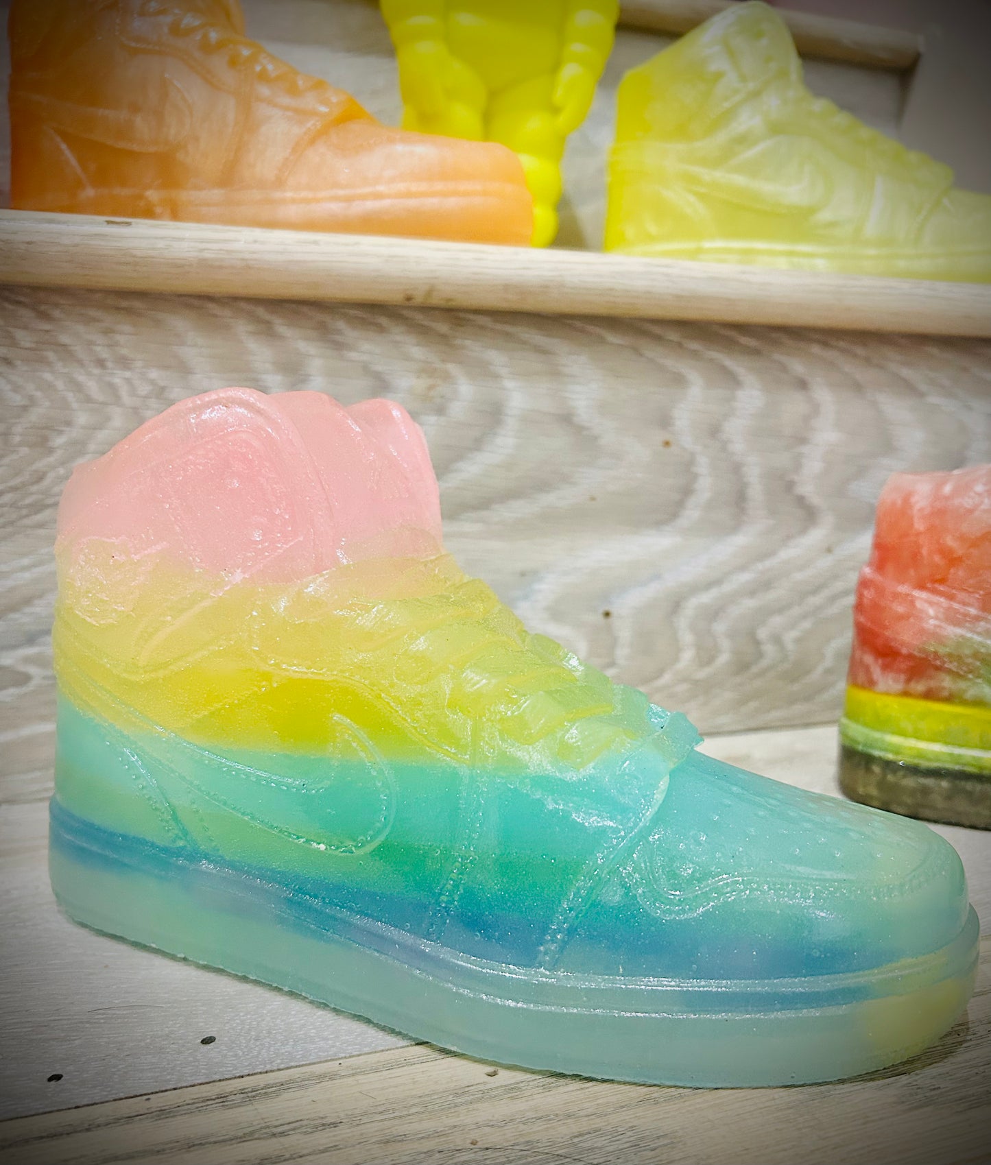 (SOLD OUT)Rainbow Crush AJ1 Sculpture