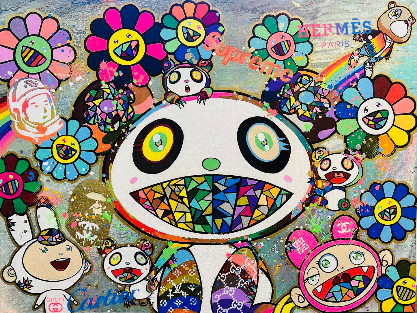 (SOLD OUT) Panda Paradise Rainbow