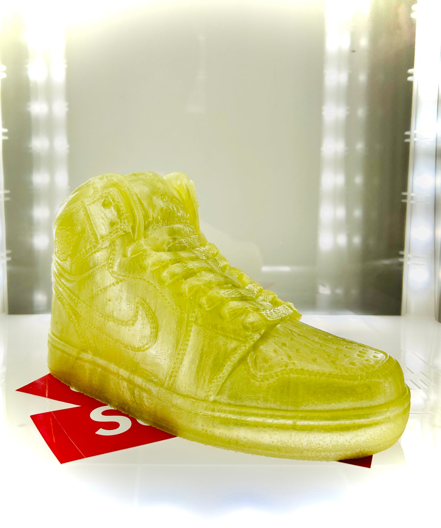 (SOLD OUT)Citrine Yellow AJ1 Air Jordan Sneaker Sculpture