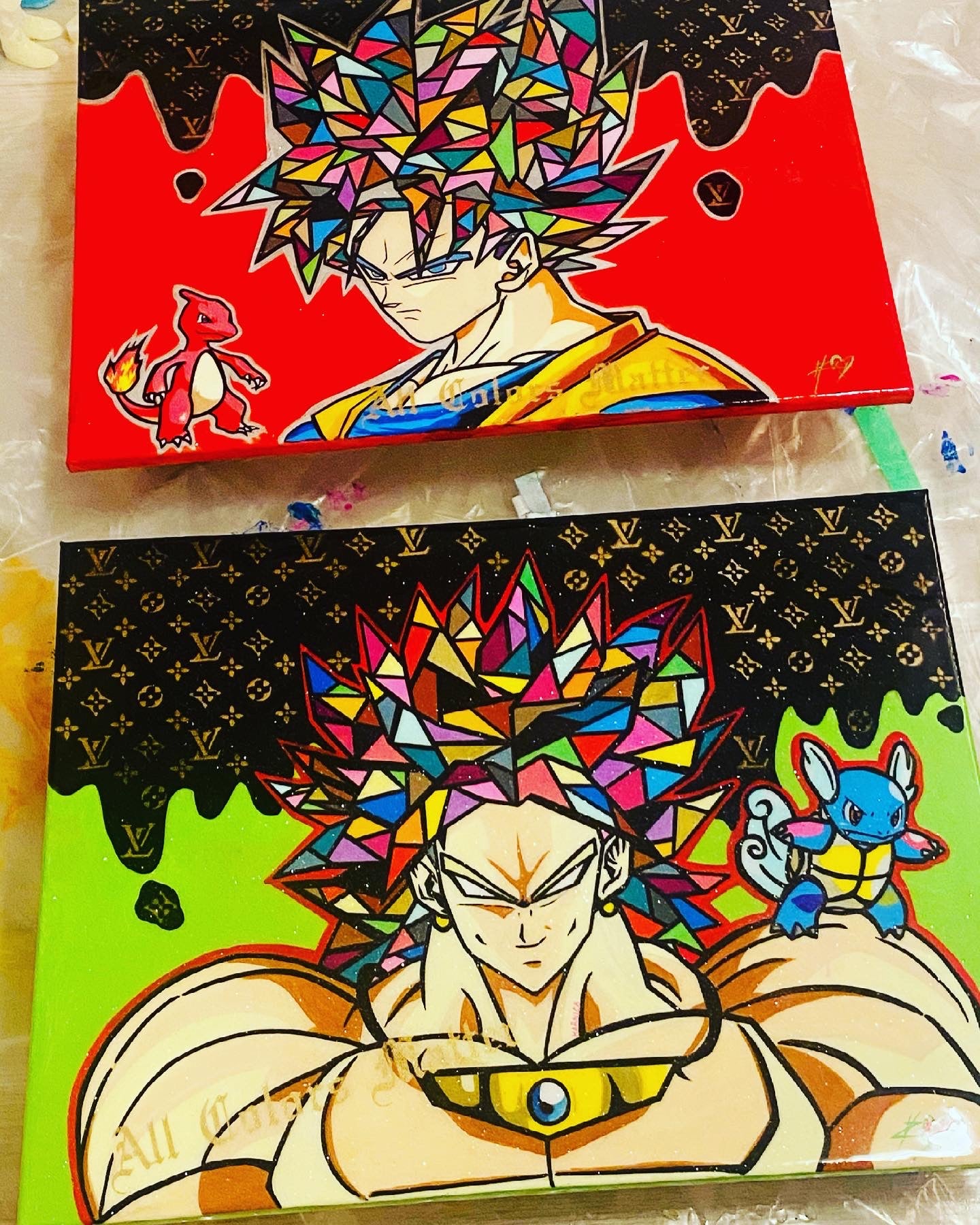 (SOLD OUT)Goku Drip Rainbow