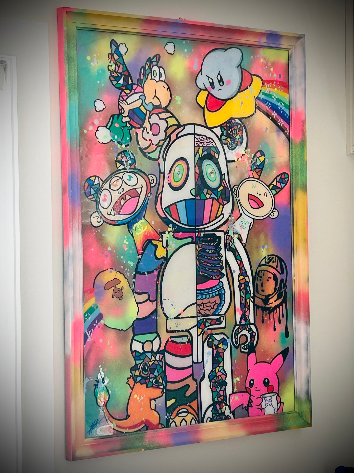 DISSECTED BEARBRICK RAINBOW