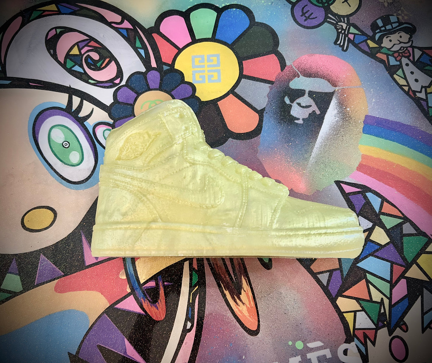 (SOLD OUT)Citrine Yellow AJ1 Air Jordan Sneaker Sculpture